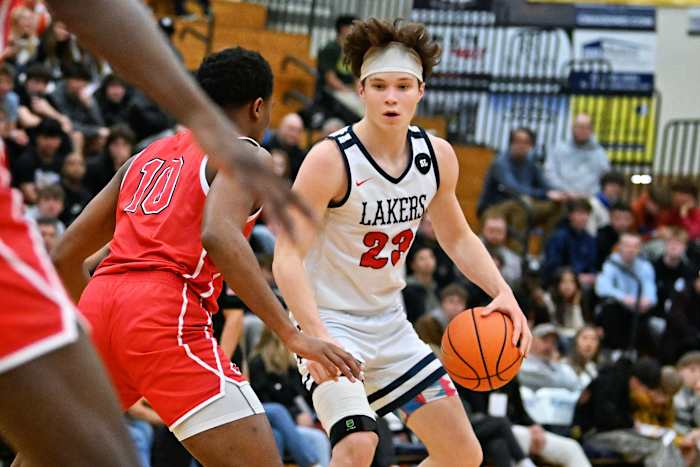Columbus Lake Oswego boys basketball Les Schwab Invitational December 27 2023 Leon Neuschwander 20